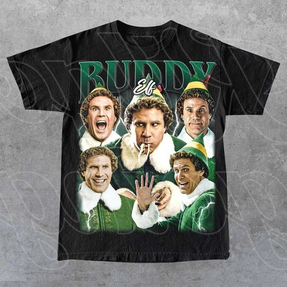 Buddy Elf Vintage T-Shirt, Gift For Woman and Man Unisex T-Shirt
