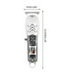 thumbnail image 4 of Cortapelos Profesional con Cuchillas de Titanio - Recortador de Pelo Inalámbrico Recargable con 4 Peines Guía, Cepillo de Limpieza y Cable Usb - Batería de 500 Mah para Cortes de Pelo Precisos En Cas, 4 of 6