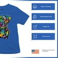 thumbnail image 4 of Tee Hunt Unconditional Loyalty Youth T-Shirt Adopt a Dog Dean Russo Pets Kids, Blue, Small, 4 of 5