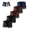 thumbnail image 2 of fatyb 5 Pack Mens Boxer Briefs Breathable Stretch Underwear Lightweight Soft Boxer Underpants for Men, 2 of 3