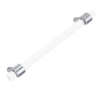 Alno A860-8 Contemporary 8" Center To Center Clear Acrylic Bar Cabinet Handle / Drawer
