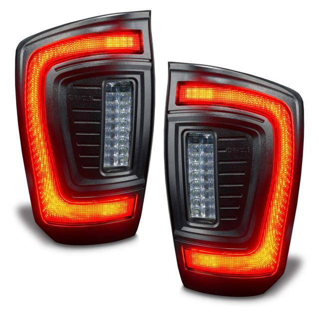 ORACLE Lighting Fit "Black Series" Flush Style LED Tail Lights for 2016-2023 Gen 3 Toyota Tacoma