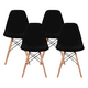 thumbnail image 1 of Set de 4 Sillas Minimalistas STAY ELIT COLOR negro, 1 of 5