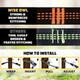 thumbnail image 3 of Correas para Hamaca Wise Owl Outfitters 3 metros con Mosquetones y 38 Anillos, 3 of 9