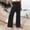 Black, variant on Gifts Wide Leg Linen Women's Loose High Waist Ankle Tie Drawstring Cotton Linen Pants Relaxed Fit Elastic Waist with Pockets Cropped Casual Travel Work Trousers Travel Pants