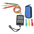 thumbnail image 1 of Rotation Tester, Phase Sequence Meter 3 Phase Handheld Phase Rotation Tester  For Industry For Circuit Maintenance For Electric Current Measurement, 1 of 8