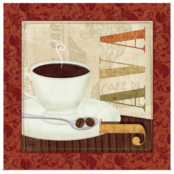 Great BIG Canvas | "Coffee Cup I" Art Print - 30x30
