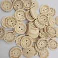 thumbnail image 4 of Qarigey Botones de de 100 piezas, botones de hechos a mano de estilo Simple para manualidades y costura, accesorios de ropa Accesorios de disfraces 25 mm Qarigey AP010333-03, 4 of 6