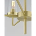 thumbnail image 4 of 11475CRSBR Maxim Lighting Crosby-5 Light Chandelier-24 Inches wide by 24.5 inches high-Satin Brass Finish    -Traditional Installation, 4 of 5