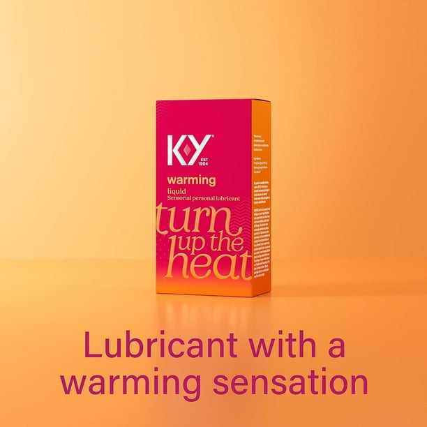 Lubricante Personal Líquido K-Y 28 g Calentador