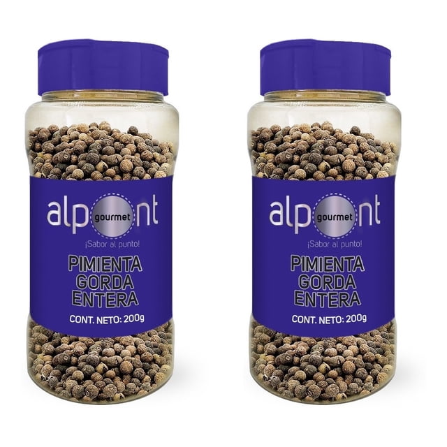 Alpont Pimienta Gorda Entera 200 Gramos 2 Piezas