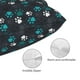 thumbnail image 3 of Fotbe Animal Footprints Funda de Almohada Decorativa Estilo Occidental, Lujo en Algodón, Fundas para Almohadas King, Cojín Estampado para Decoración del Hogar-20"x30", 3 of 6