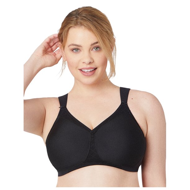 Glamorise Full Figure Plus Size MagicLift Seamless TShirt Bra Wirefree