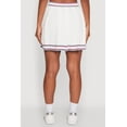 thumbnail image 4 of Womens Daisy High Waisted Pleated Skirt with Varsity Stripe Detail, 4 of 4
