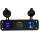 thumbnail image 1 of Cargador USB con enchufe para encendedor de cigarrillos para coche, motocicleta, barco brillar Electrónica, 1 of 4