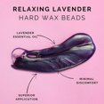 thumbnail image 4 of GiGi Hard Wax Beads Relaxing Lavender, para depilaci&oacute;n, 14 oz, 4 of 6
