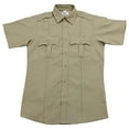 thumbnail image 3 of First Class Short Sleeve Polyester Wrinkle Resistant Button Up Shirts (Men's L), 3 of 5