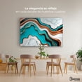 thumbnail image 2 of Cuadro Decorativo Canvas Revolution Abstracto Mármol Acuático 90x60, 2 of 3