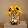 thumbnail image 5 of RXMEKW Lamps for Bedrooms Sunflower Table Lamp, Dimmable Flower Lamp, Battery Operated Sunflower Table Lamp, Artificial Flower Lamp with Glass Vase, Small Lamp for Bedroom, 5 of 9