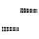thumbnail image 1 of Vogacara Paquete de 24 uñas postizas de ataúd resistentes a los arañazos y seguras para bailarinas cortas, uñas acrílicas elegantes únicas Type8 NO8, 1 of 6
