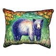thumbnail image 1 of Betsy Drake ZP536 Black Bear Extra Large Zippered Pillow, 20" x24", 1 of 2