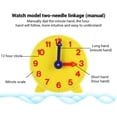 thumbnail image 2 of Reloj despertador educativo para niños, reloj de aprendizaje de tiempo ajustable, herramienta de enseñanza temprana, número, 2 of 6