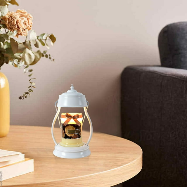 TIMIFIS Candle Warmer For Scented Candles Wax Melter Melts Warmer Lamp With Light Power A-djustable Frosted Metal Body(Without Candles) -