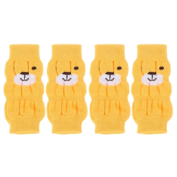 SHISUYAN 4Pcs Dog Leg Socks Dog Leg Warmer Anti-slip Puppy Leg Protector Pet Dog Socks