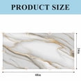 thumbnail image 3 of White Golden Marble Fluorescent Light Covers, Modern Abstract Art Marble Magnetic Light Covers for Ceiling Lights, Fluorescent Ceiling Shade Filters for Classroom Bedroom Office 4x2Ft x 3PCS, 3 of 8