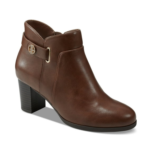 Giani Bernini Womens' Memory Foam Artemyss Booties, Brown, 6.5