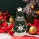 thumbnail image 4 of Mini Árbol de Navidad de 13 Cm | Pequeño Adorno Navideño Artificial Verde con Hojas de Eucalipto y Frutos Rojos | Bonita Decoración Festiva para Fiestas En Casa o En La Oficina, 4 of 6