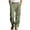 Army Green, variant on Fmbrln Mens Casual Solid Pants Drawstring Elastic Waist Work Pants Lounge Wide Leg Pants Beach Pants with Pockets Army Green XL