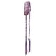 thumbnail image 1 of Banda para el cabello estilo bohemio para mujer, bonita bandana retro suave para el cabello para adolescentes, mujeres, fiestas deportivas morado claro, 1 of 8