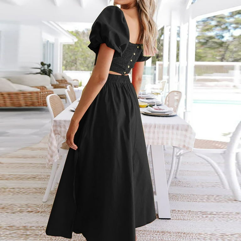 Flowy maxi skirt set online