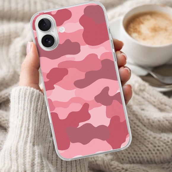 Caseco Mag-Safe iPhone 16 Pink Camo Case
