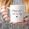 thumbnail image 3 of Mothers Day Coffee Mug For Bestie Best Friend Her, Cute Birthday Gift Friendship Day Gift Galentines Day Thank You Coffee Mug Cup for Best Friend Sister Bestie Women BFF - 11oz White Ceramic Cup, 3 of 10