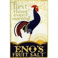 thumbnail image 2 of Vintage Apple Collection 22x32 Black Ornate Wood Framed with Double Matting Museum Art Print Titled - Enos Fruit Salt, 2 of 4