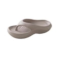 thumbnail image 2 of AUDeals Women's Recovery Flip Flops, Arch Support Thong Sandals with Cushioned Comfort for Beach and Daily Wear (Grey, 7), 2 of 8