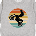 thumbnail image 3 of Inktastic Dirt Biking Motocross Retro Toddler Sweatshirt, 3 of 4