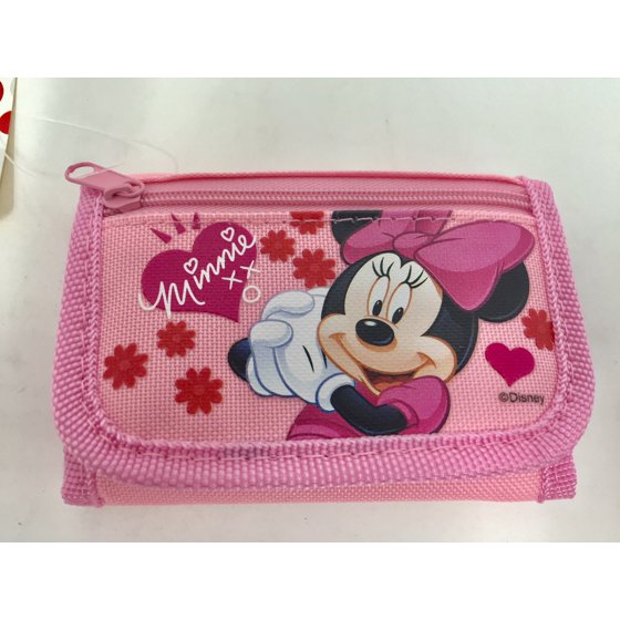 Disney Disney Minnie Mouse TriFold kids Wallet In Pink