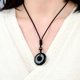 thumbnail image 4 of Joyas para collar con colgante de cristal de obsidiana dorada colorida de Ujin Ice 7A, 4 of 6