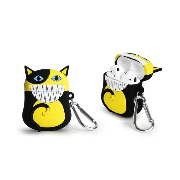 Aduro Critter Creatures Silicone Case for Airpods Troubled Cat