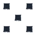 thumbnail image 2 of Cojín de asiento Transpirable Cuadrado Toystoory Reemplazo Verano Color sólido Hogar Sillón Sofá Estera Accesorios Azul oscuro, 2 of 6