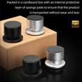 thumbnail image 5 of Speaker Spike Stand Foot Pads 4Pcs Set Aluminum Alloy & Copper Adjustable Shock-Absorbing Feet Pegs, 5 of 5