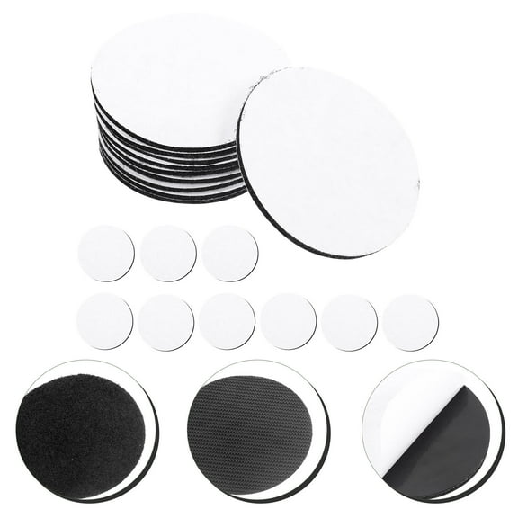 LOLIPPYY Black PVC Hook and Loop Tapes for Sofa Anti-Slip and Washable