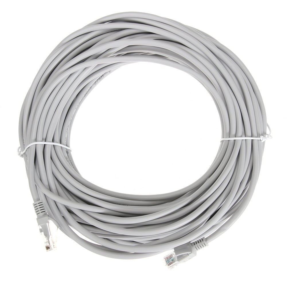 CableCreation 100 Feet Ethernet Patch Cable, RJ45 Computer Network Cord, LAN Cable Copper Wire for PC, Mac, Laptop, PS3, PS4, Xbox, 30m, Silver
