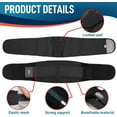 thumbnail image 3 of FEATOL Breathable Back Brace with Lumbar Pad for Women & Men, Support Belt for Lower Back Pain Relief for Herniated Disc, Sciatica, Scoliosis S/M (Waist Size:24.4''-30''), 3 of 8