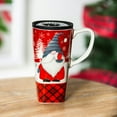 thumbnail image 3 of Evergreen Ceramic FLOMO 360 Travel Cup, 17 oz., Winter Gnome, 3 of 5