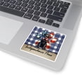 thumbnail image 3 of Patriotic Labrador Retriever 4th of July Independence Paws Vinyl Sticker Lab Dog Lover Gifts Waterproof Decal Art Decor - 02010, 3 of 5