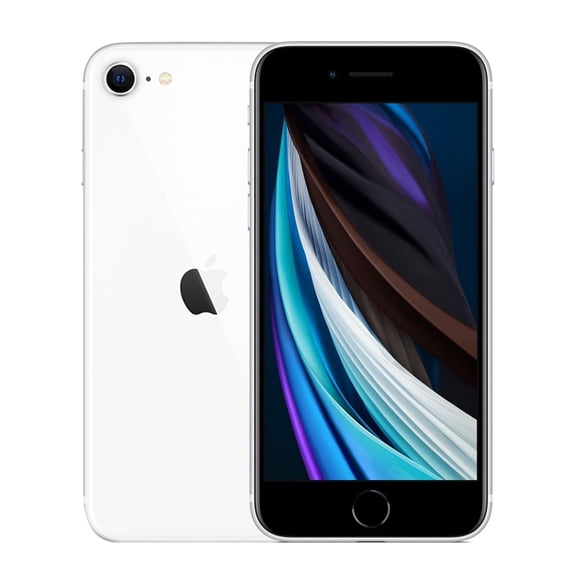 Restored GSM - Global Standard Apple iPhone SE Cell Phone 2020RB (2nd Gen) 64GB RAM, LCD Display, White